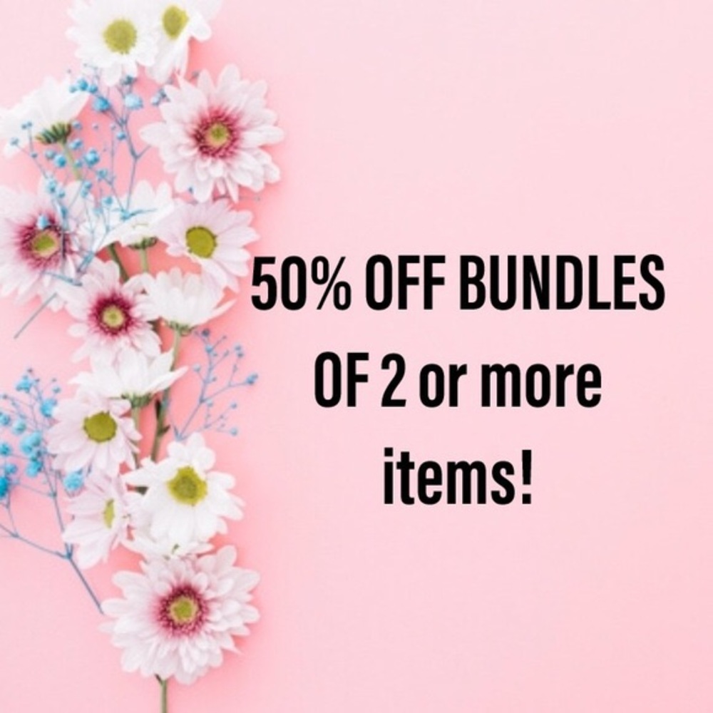 50% Off All Bundles!